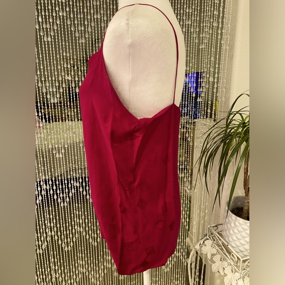 e.a. BROWN SILK CAMISOLE Petite - Picture 3 of 6